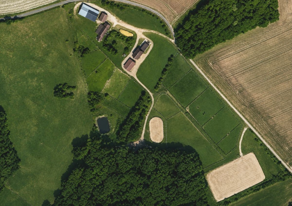 Drone view of Clayrel Miniatures